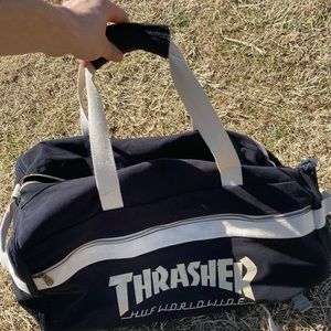RARE THRASHER x HUF duffle bag PLEASE READ DESCRIPTION